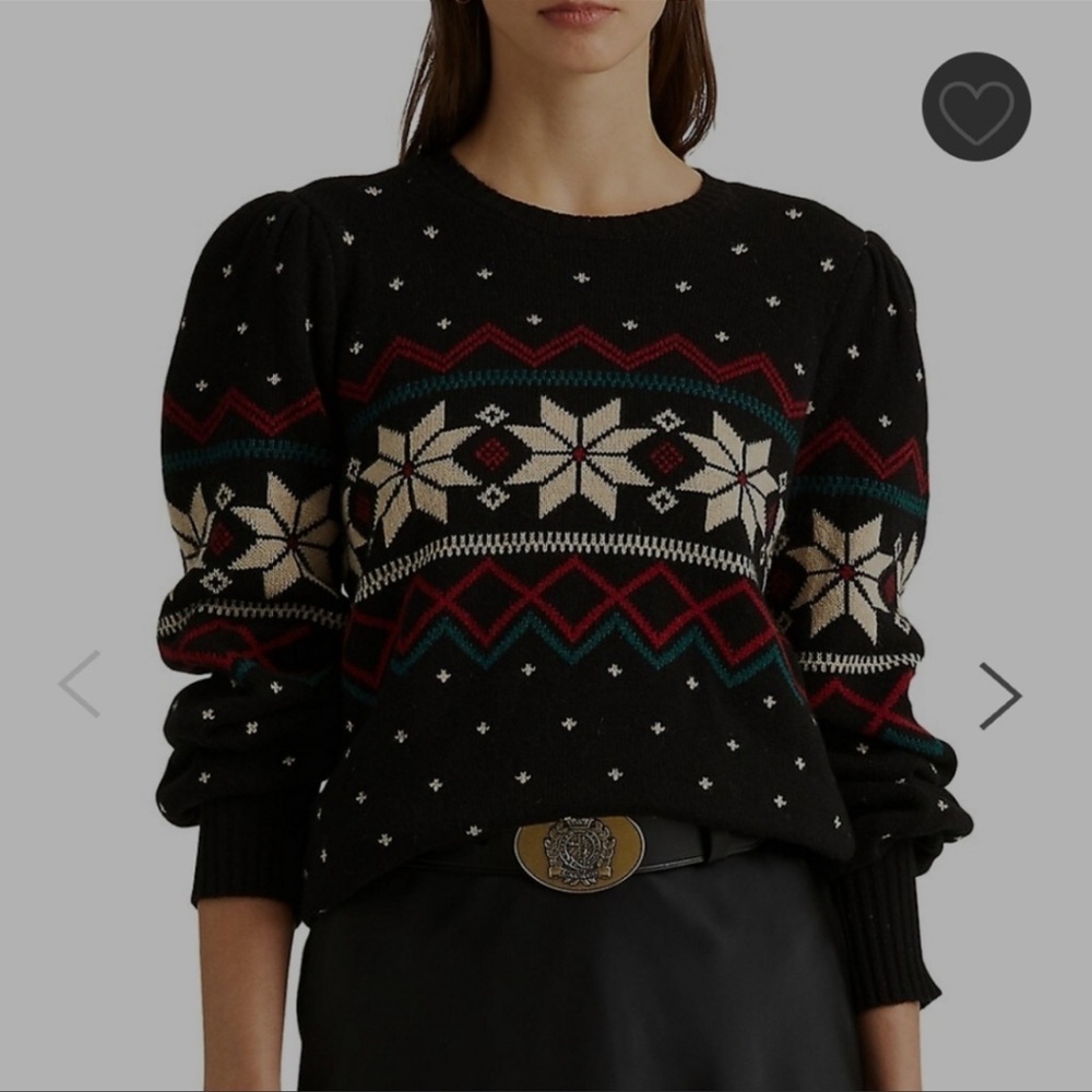 Beautiful winter Ralph Lauren sweater